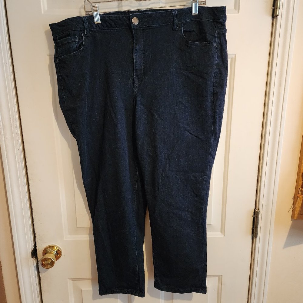Lane Bryant Denim Capris, 22